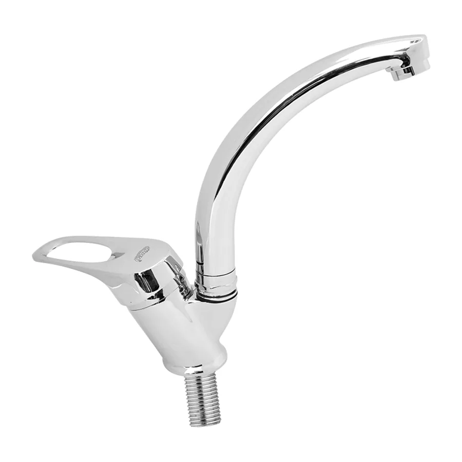 9402-TG Tek Girişli Kuğu Lavabo Bataryası, Krom