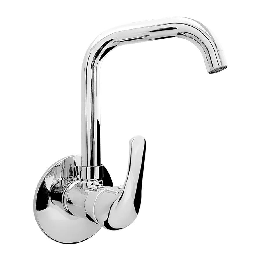M9418 Tek Girişli Duvardan Lavabo Bataryası, Krom