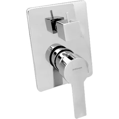 9640 Tam Banyo Bataryası Çıkışlı 12 cm, Krom