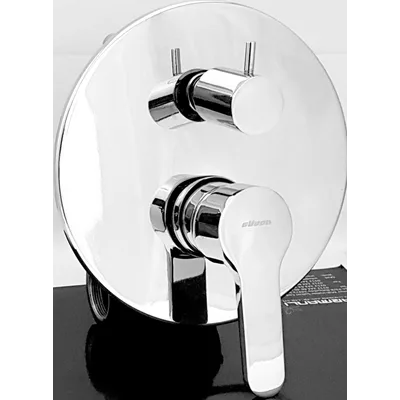 9740 Tam Banyo Bataryası Çıkışlı 18 cm, Krom