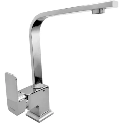 9802 Kısa Kuğu Lavabo Bataryası, Krom