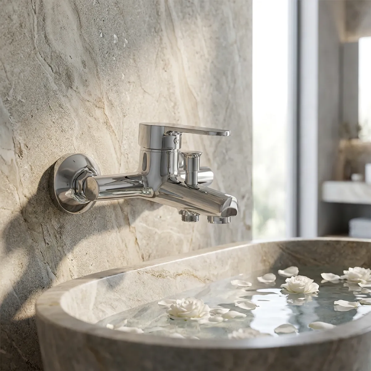 8304 Banyo Bataryası — Uygulama görseli