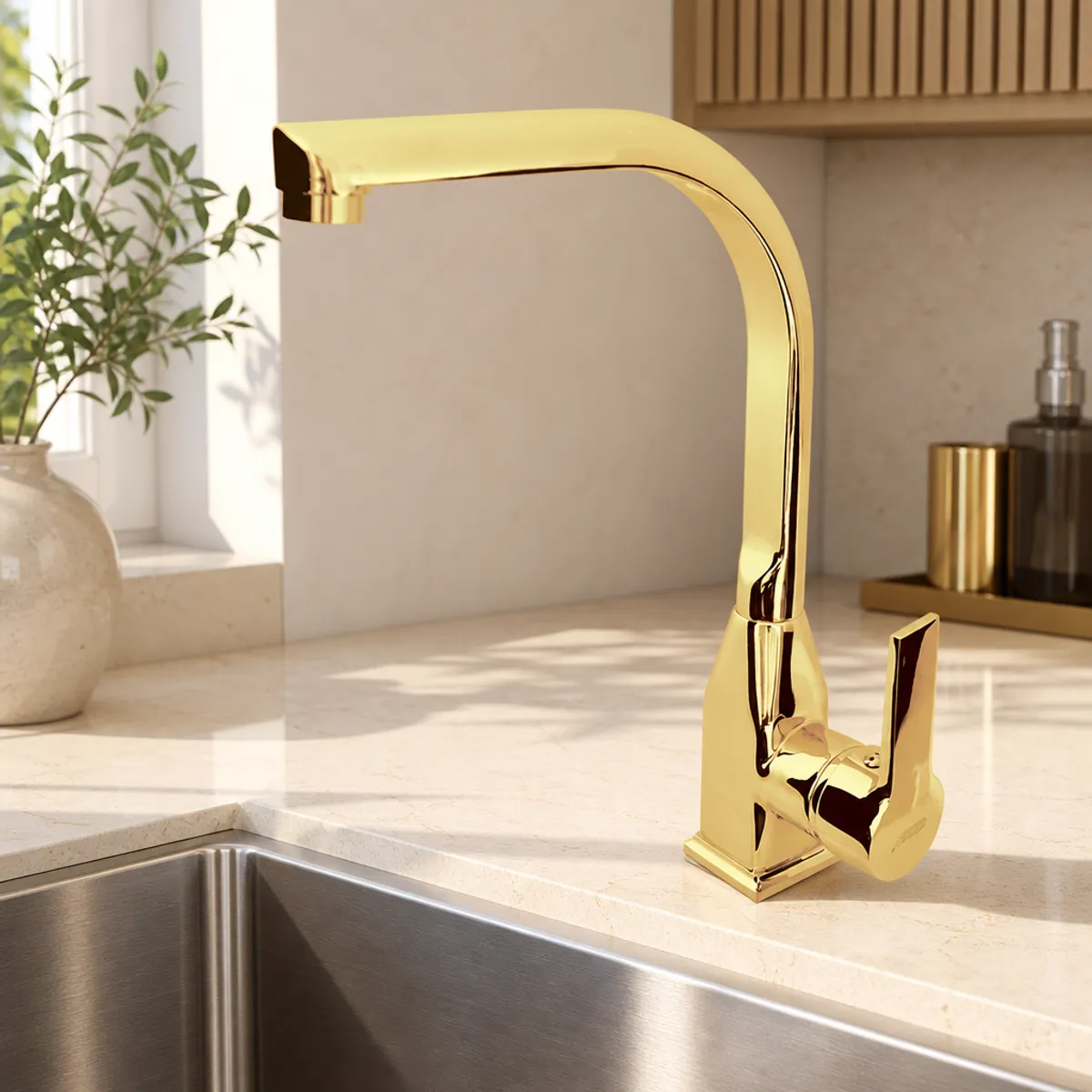 8603-02 Kuğu Eviye Bataryası Altın — Uygulama görseli