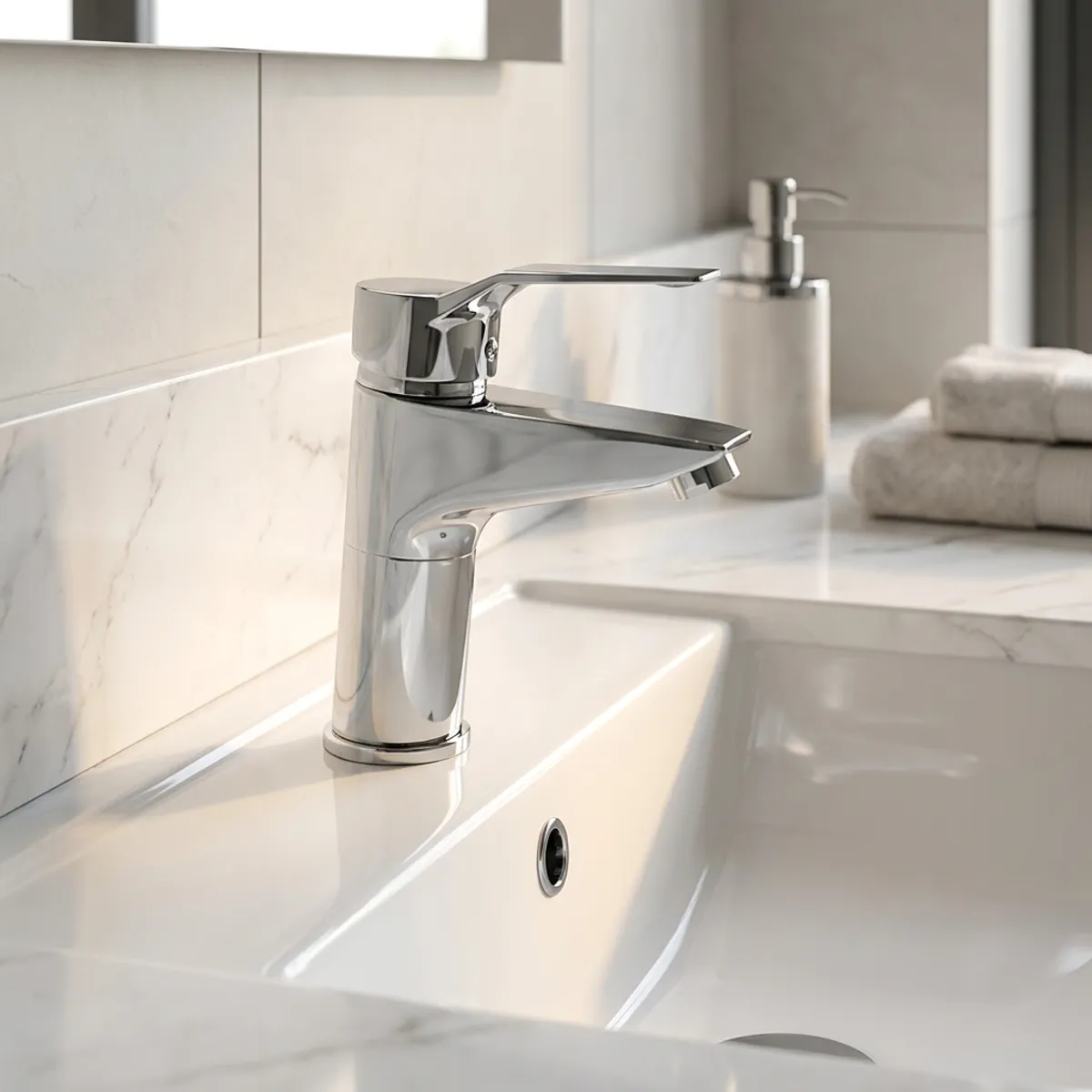 9501 Lavabo Bataryası — Uygulama görseli